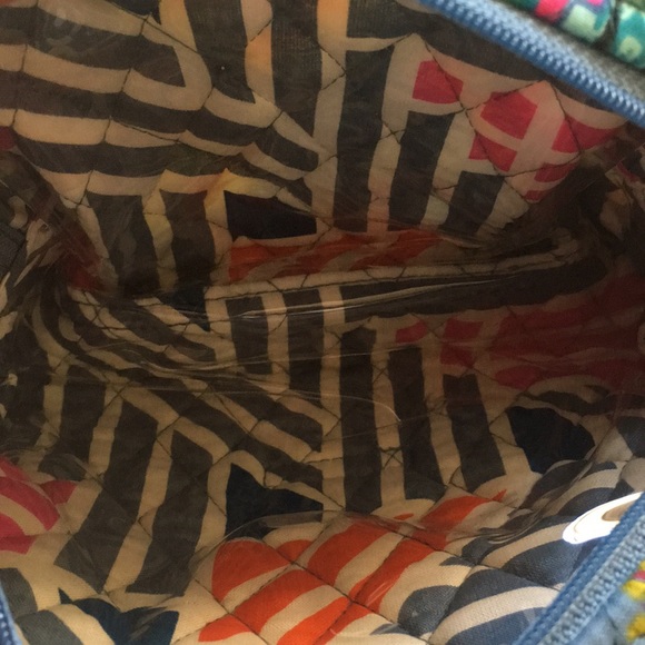 🆕Medium Zip Cosmetic Case Bag Painted Medallions - Picture 4 of 5